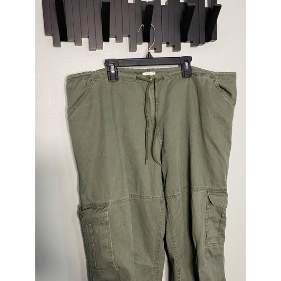 Rothco Womens 2XL Olive Green Tactical Cargo Pants With Drawstring Waist & Ankle - Picture 2 of 12